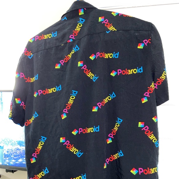 Men Button down Polaroid shirt - Picture 2 of 2